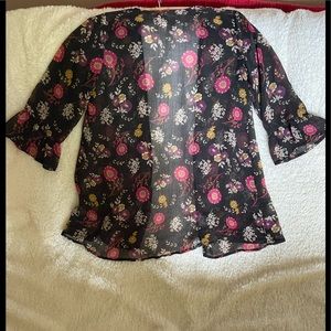 XS simple floral coverlet by eyeshadow - " light and airy"